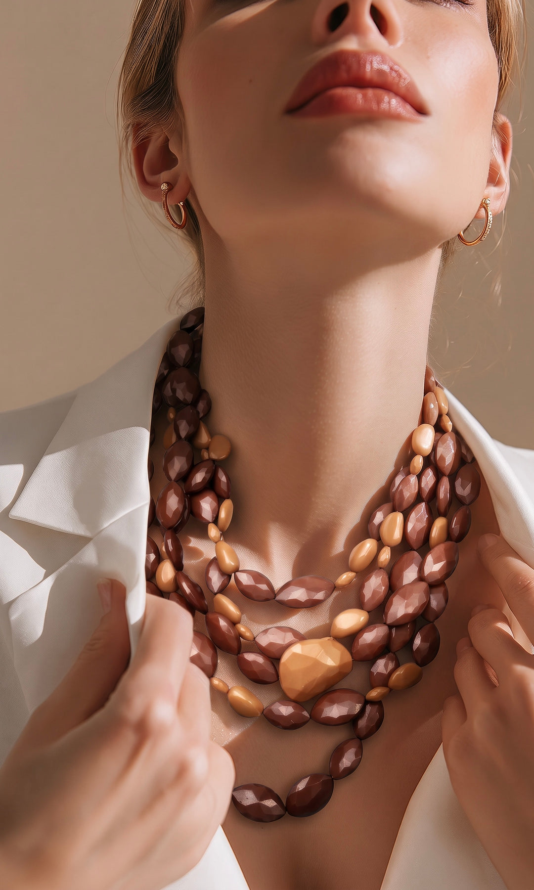 Collar Esencia Marrón