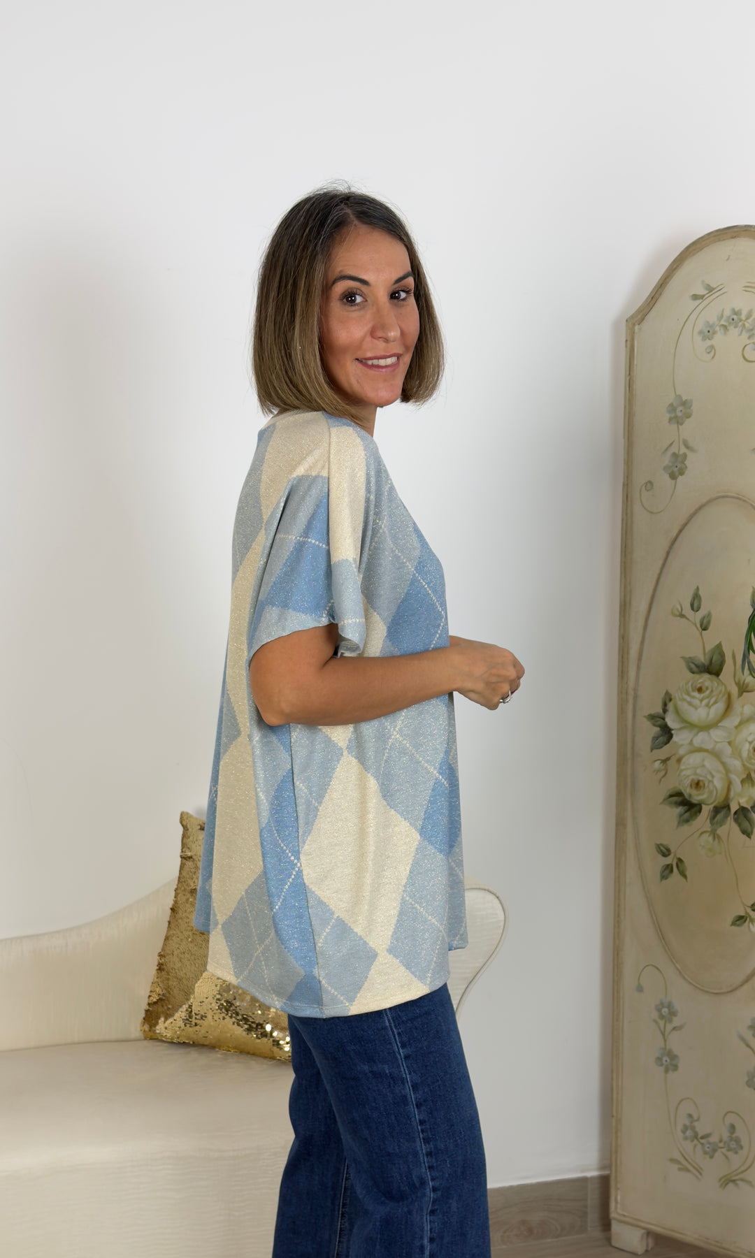 Blusa Rombos