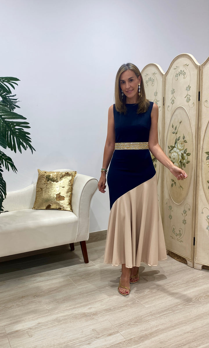 Vestido Eclipse Marino