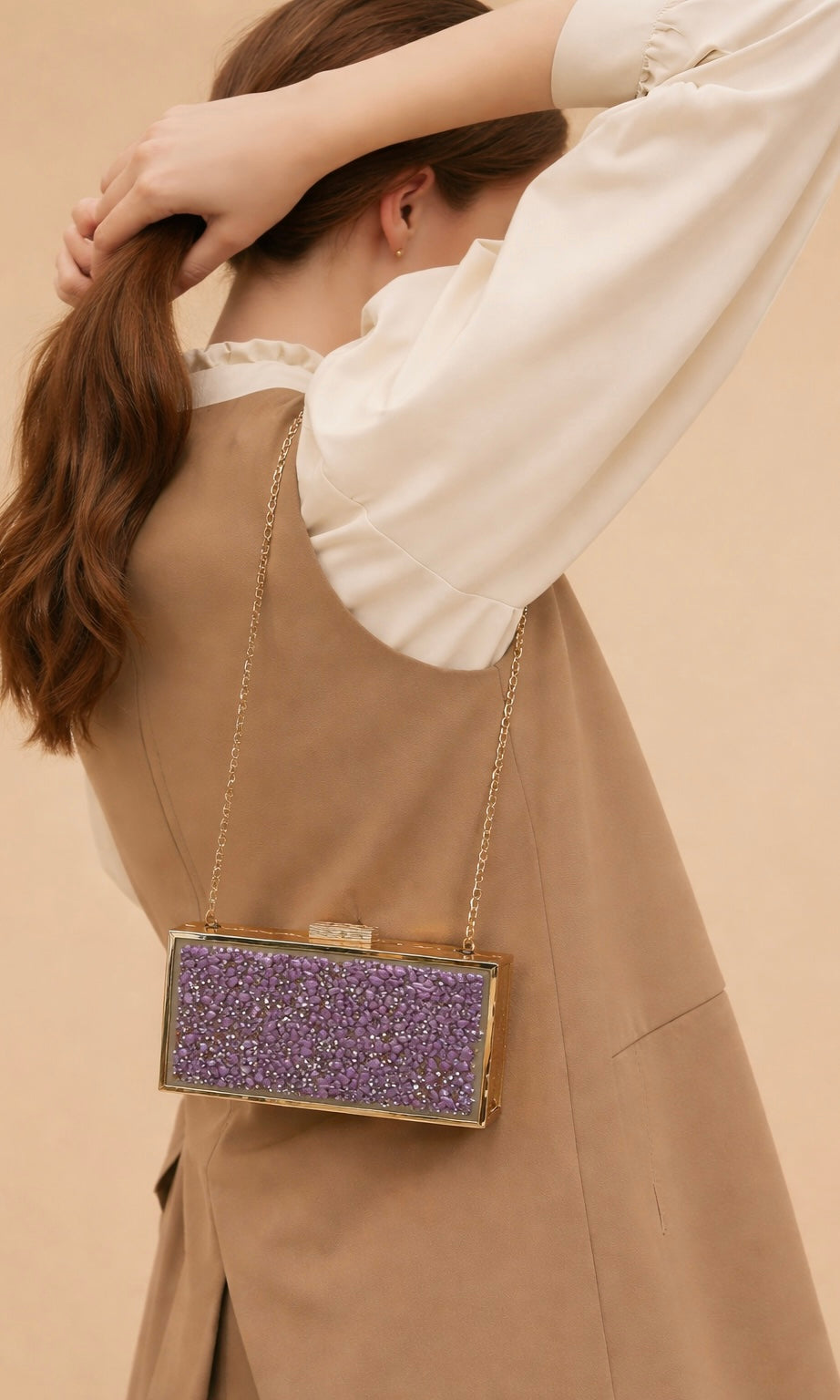 Cartera Rubí Malva