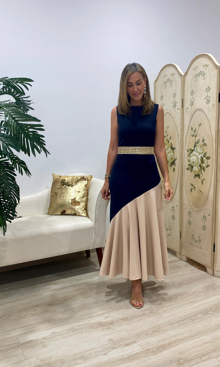 Vestido Eclipse Marino