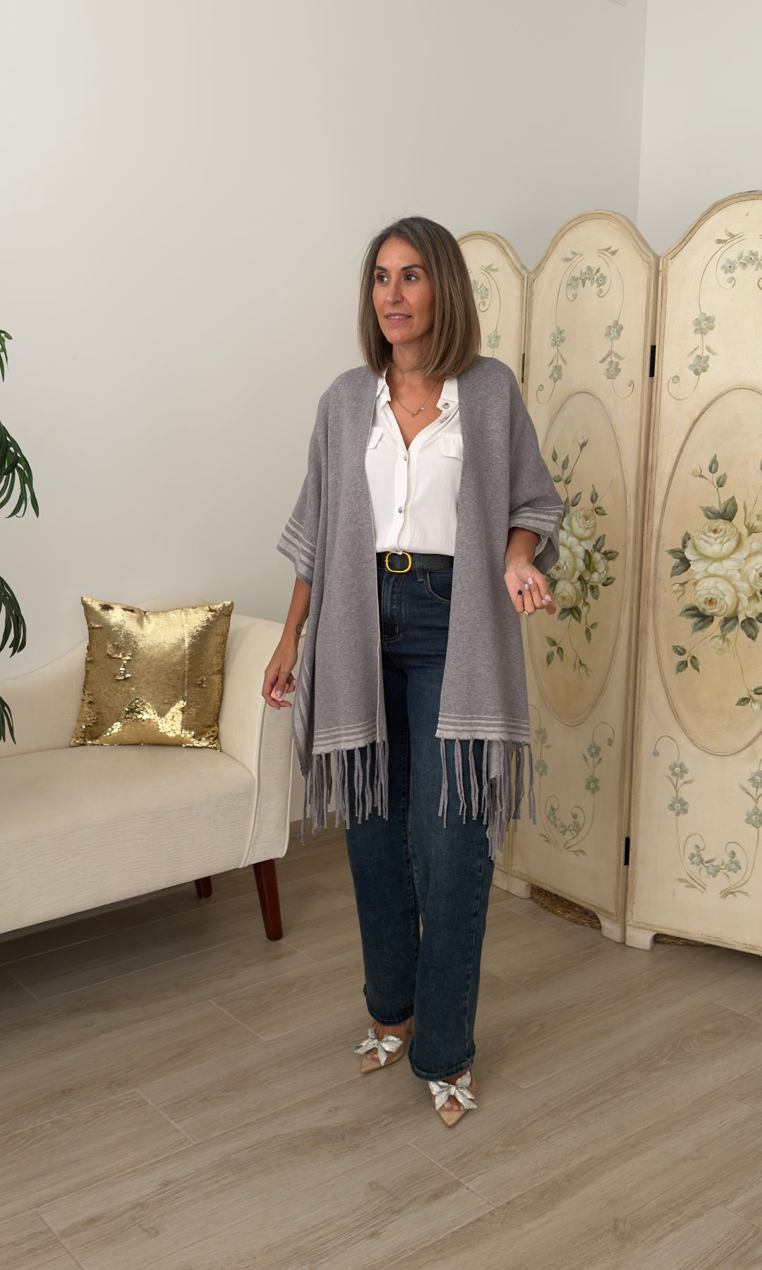 Poncho Flecos