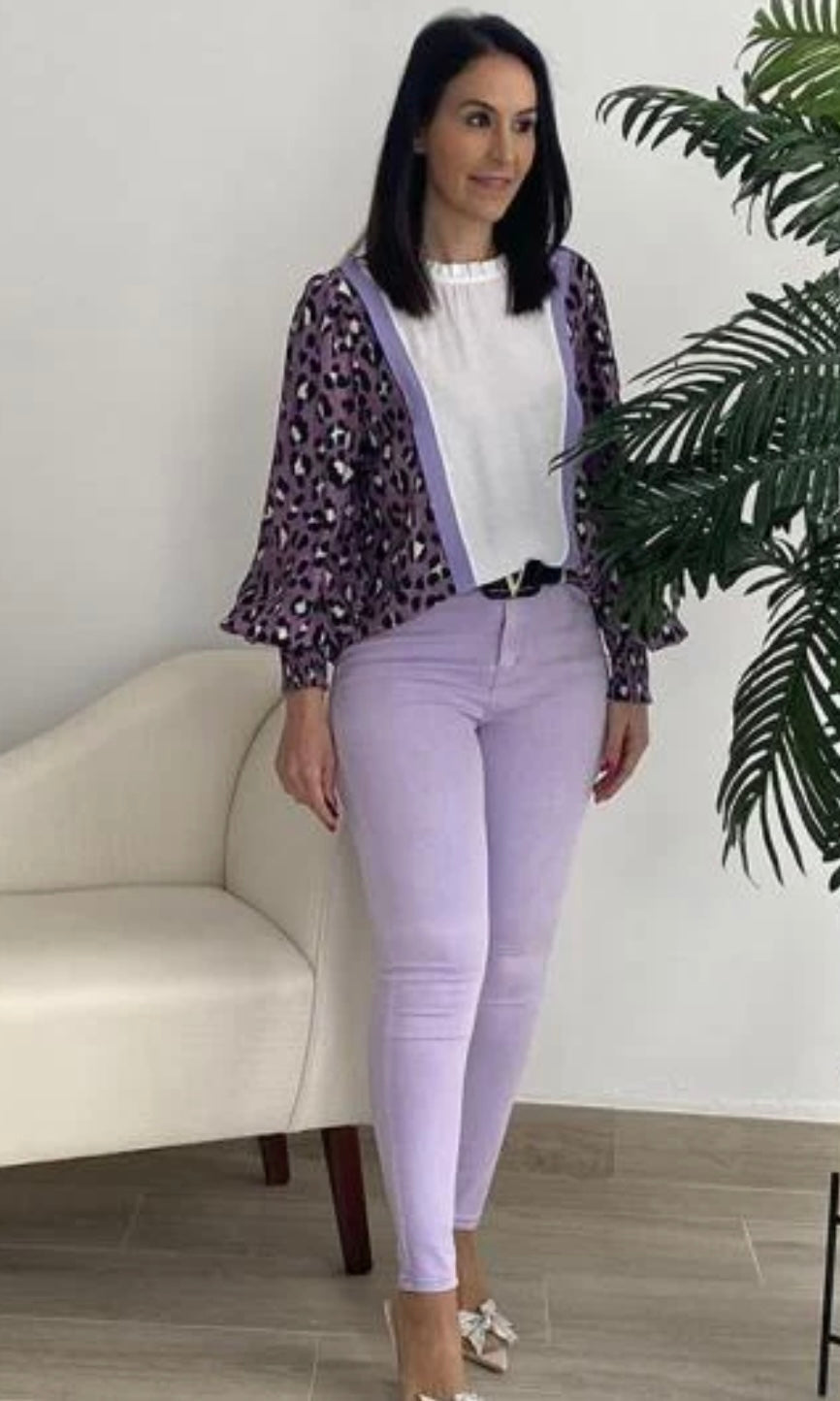Jeans Básico Malva