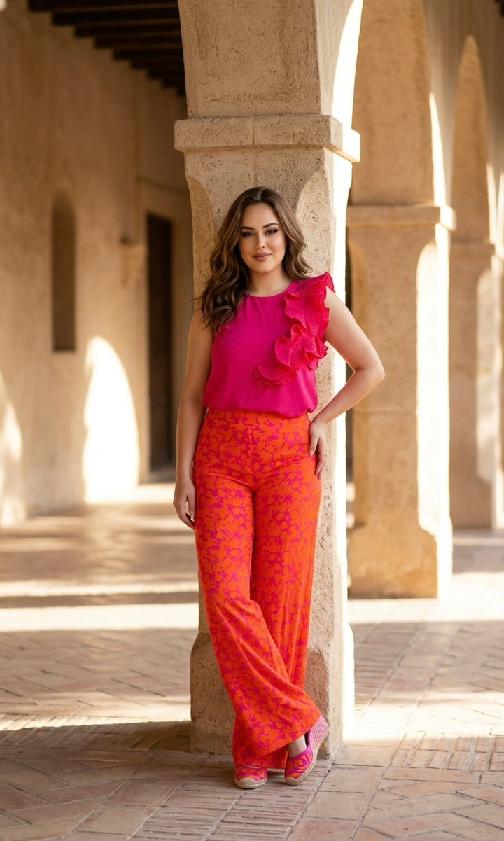 Conjunto Amaranta Fucsia