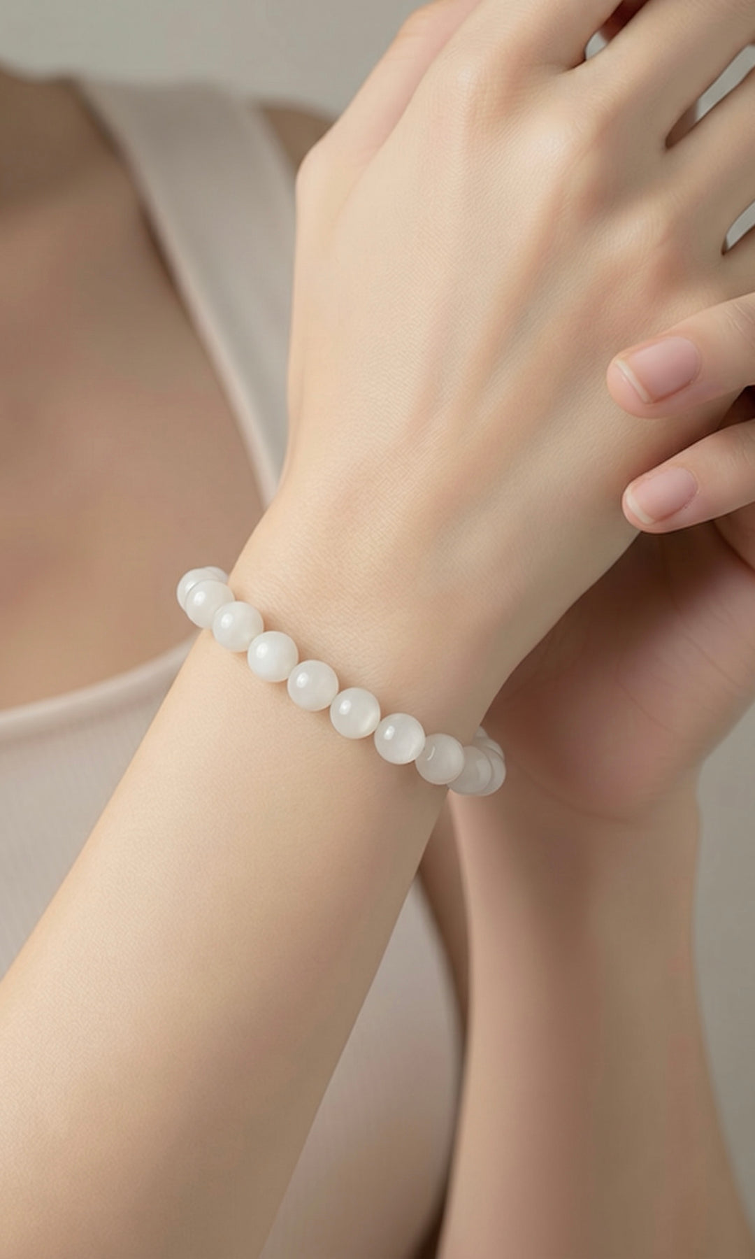 Pulsera Cuarzo Blanco