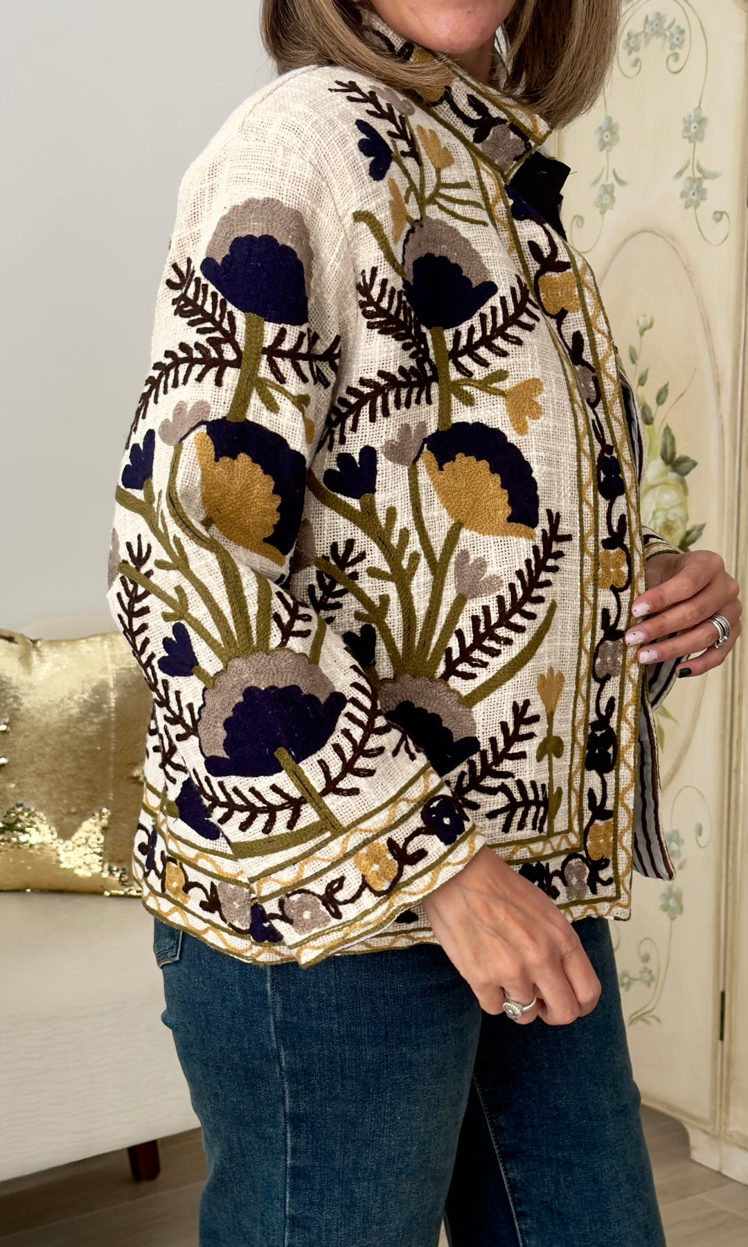 Chaqueta Canela