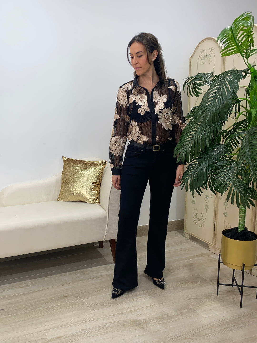 Vaquero Lauren Negro