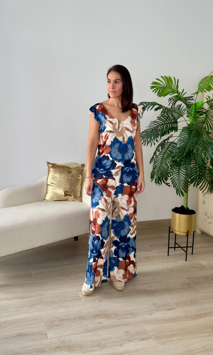 Mono Floral Azul
