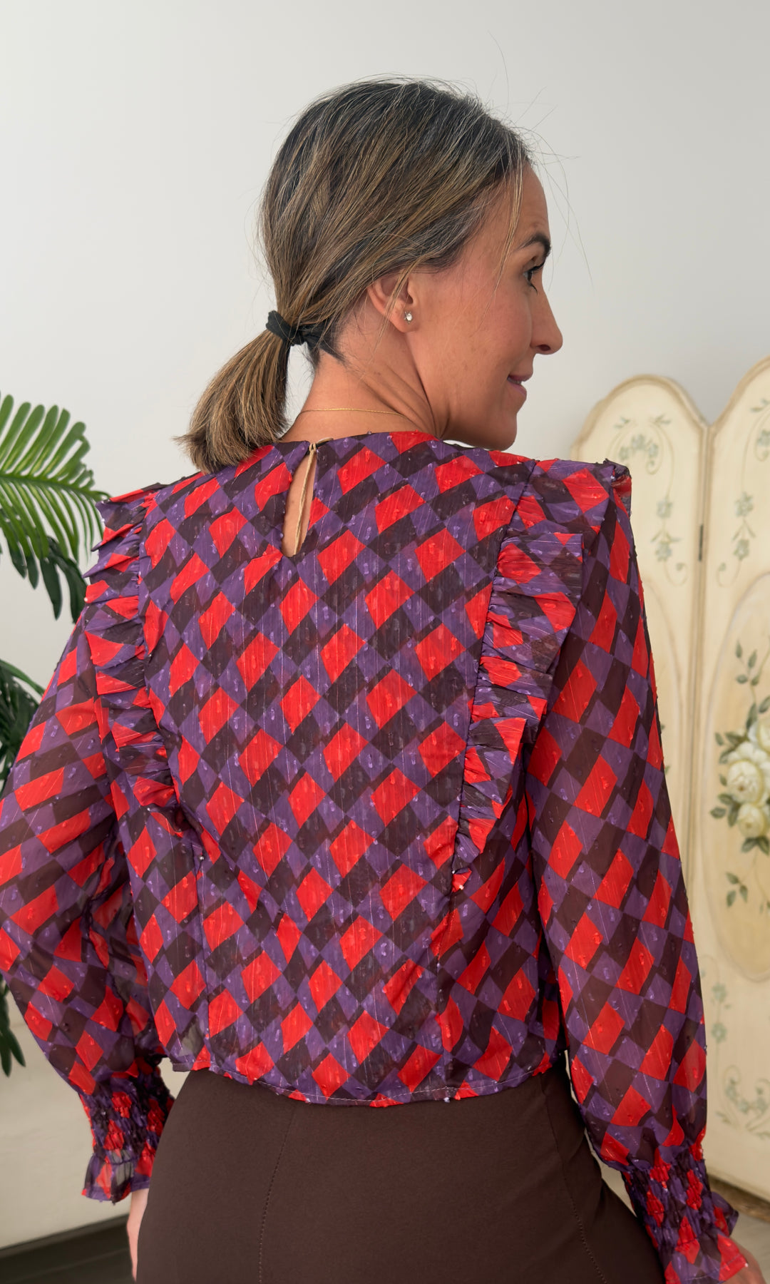 Blusa Arlequín