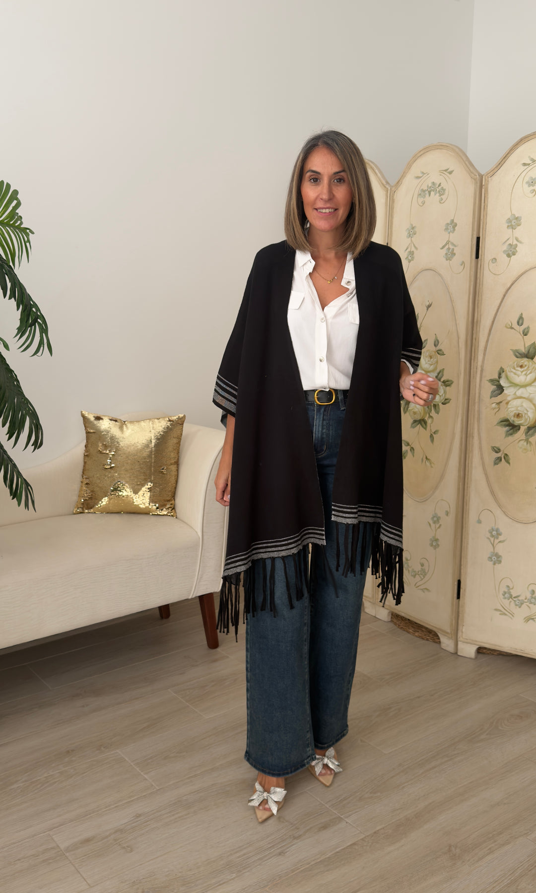 Poncho Flecos