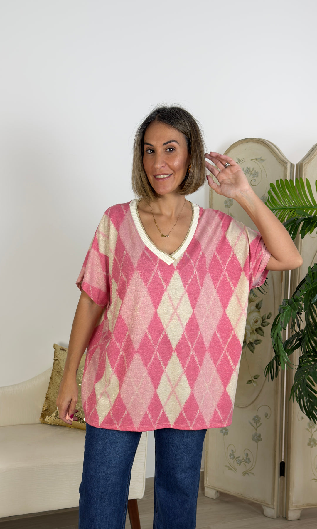 Blusa Rombos