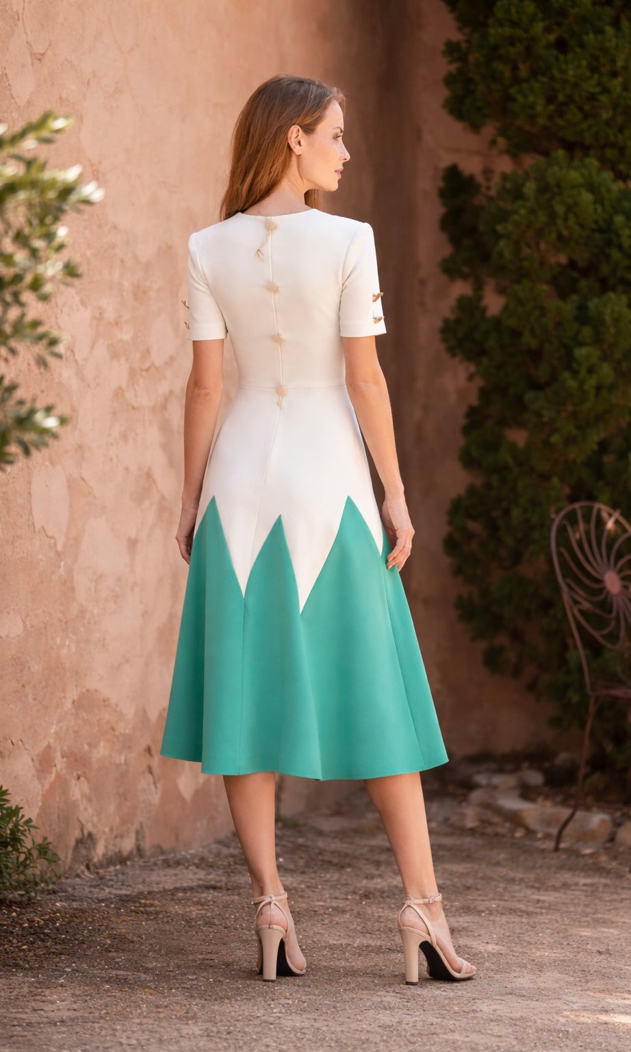 Vestido Bicolor