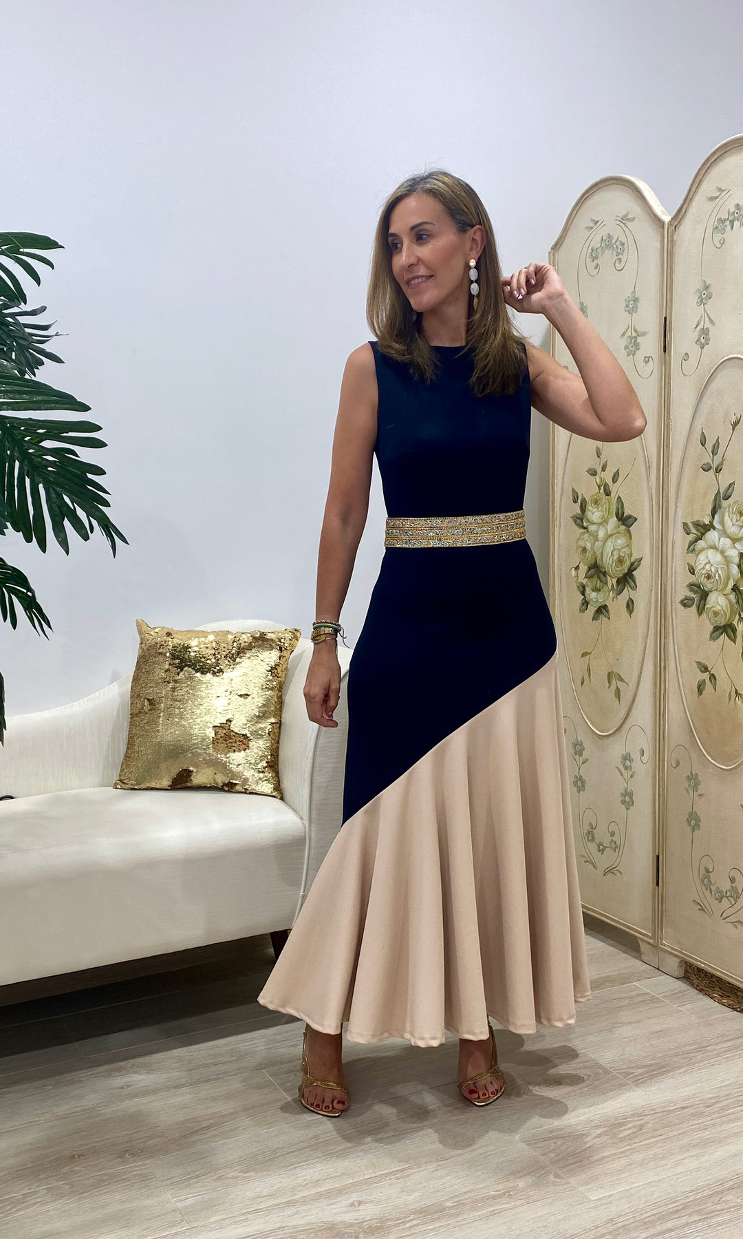 Vestido Eclipse Marino
