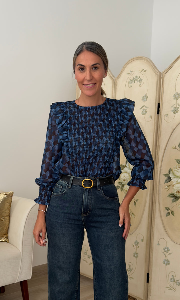Blusa Arlequín