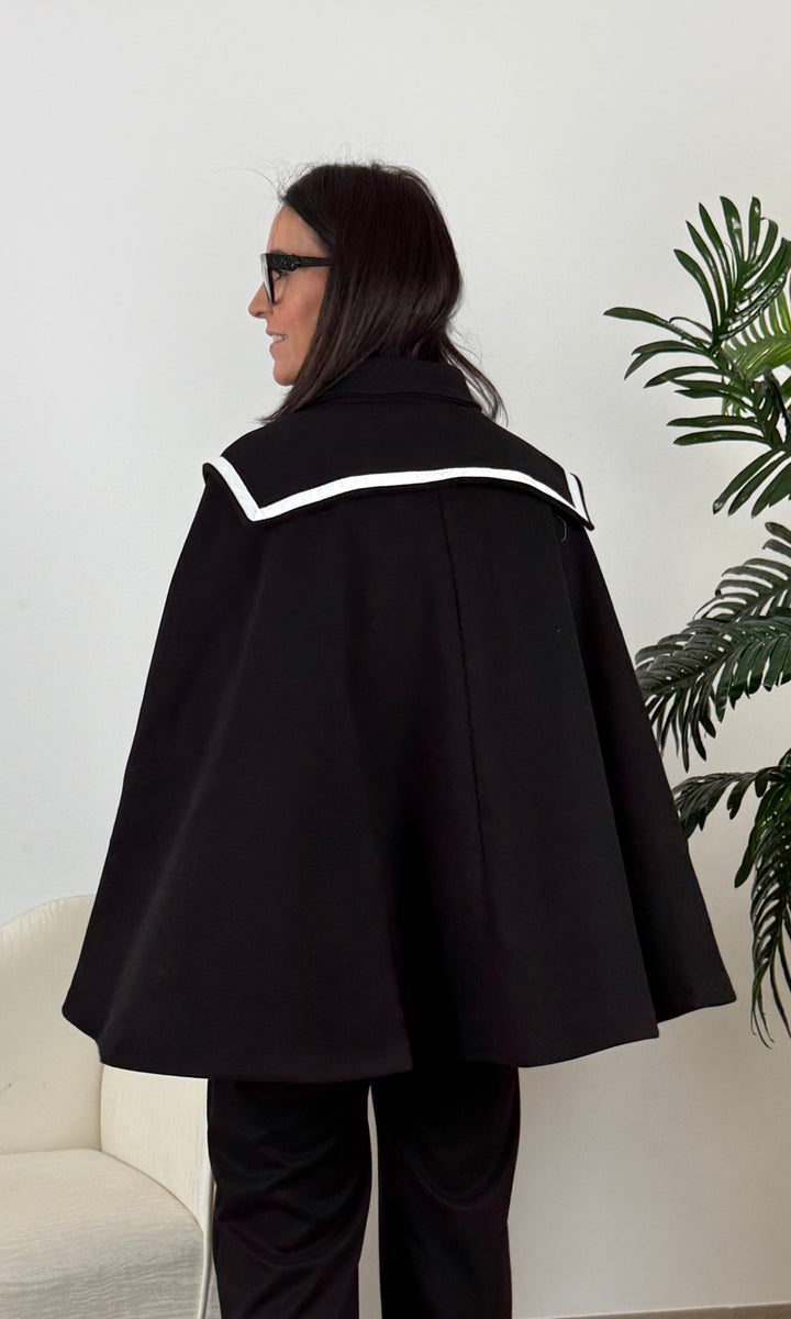 Capa Solapas Negra