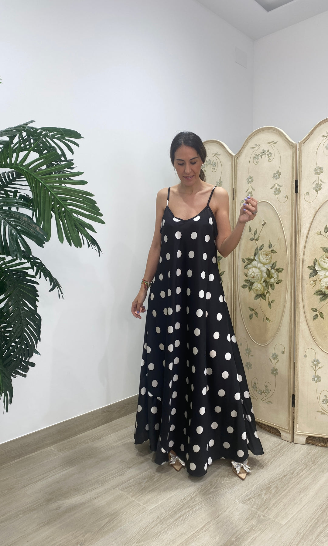 Vestido Lunares