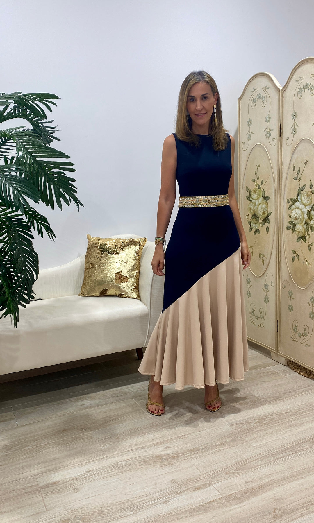 Vestido Eclipse Marino