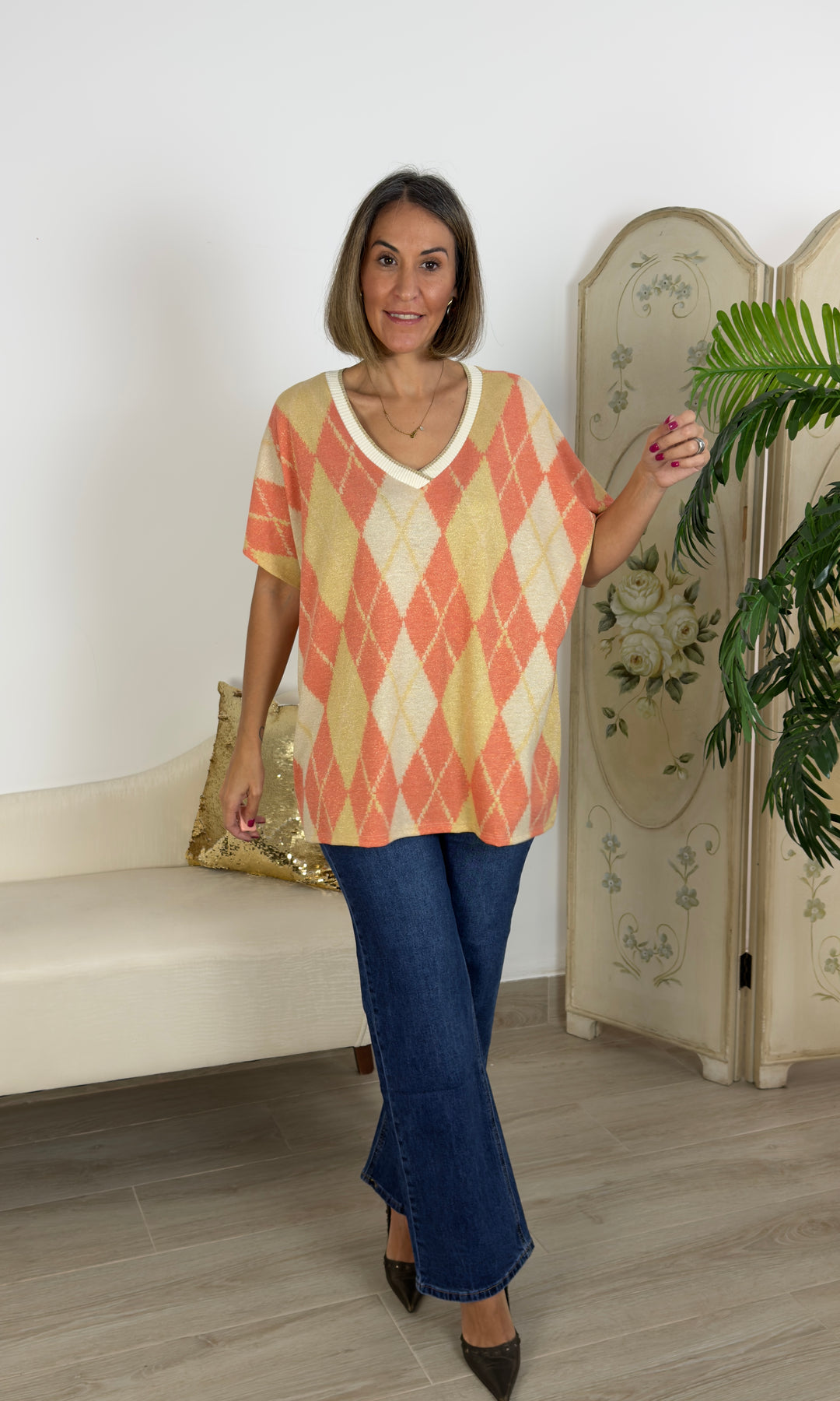 Blusa Rombos
