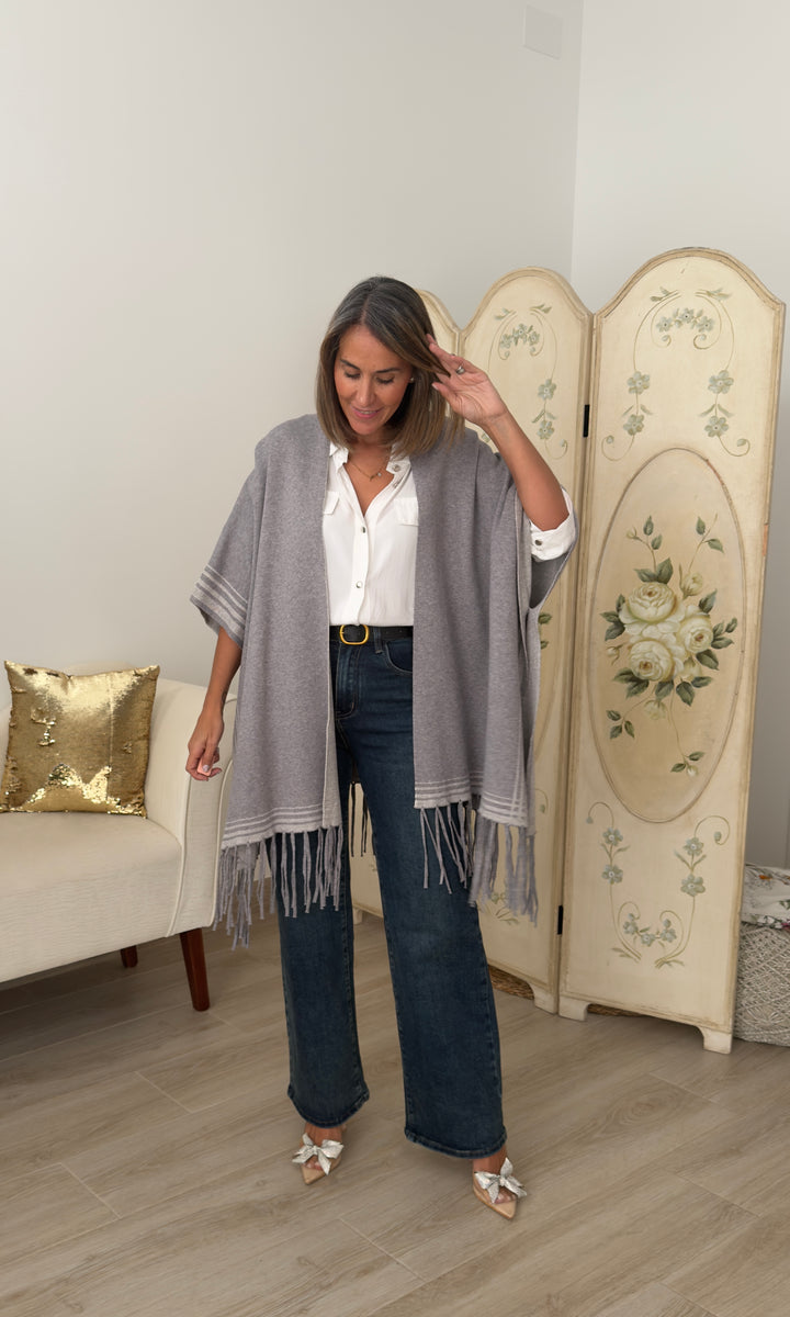 Poncho Flecos