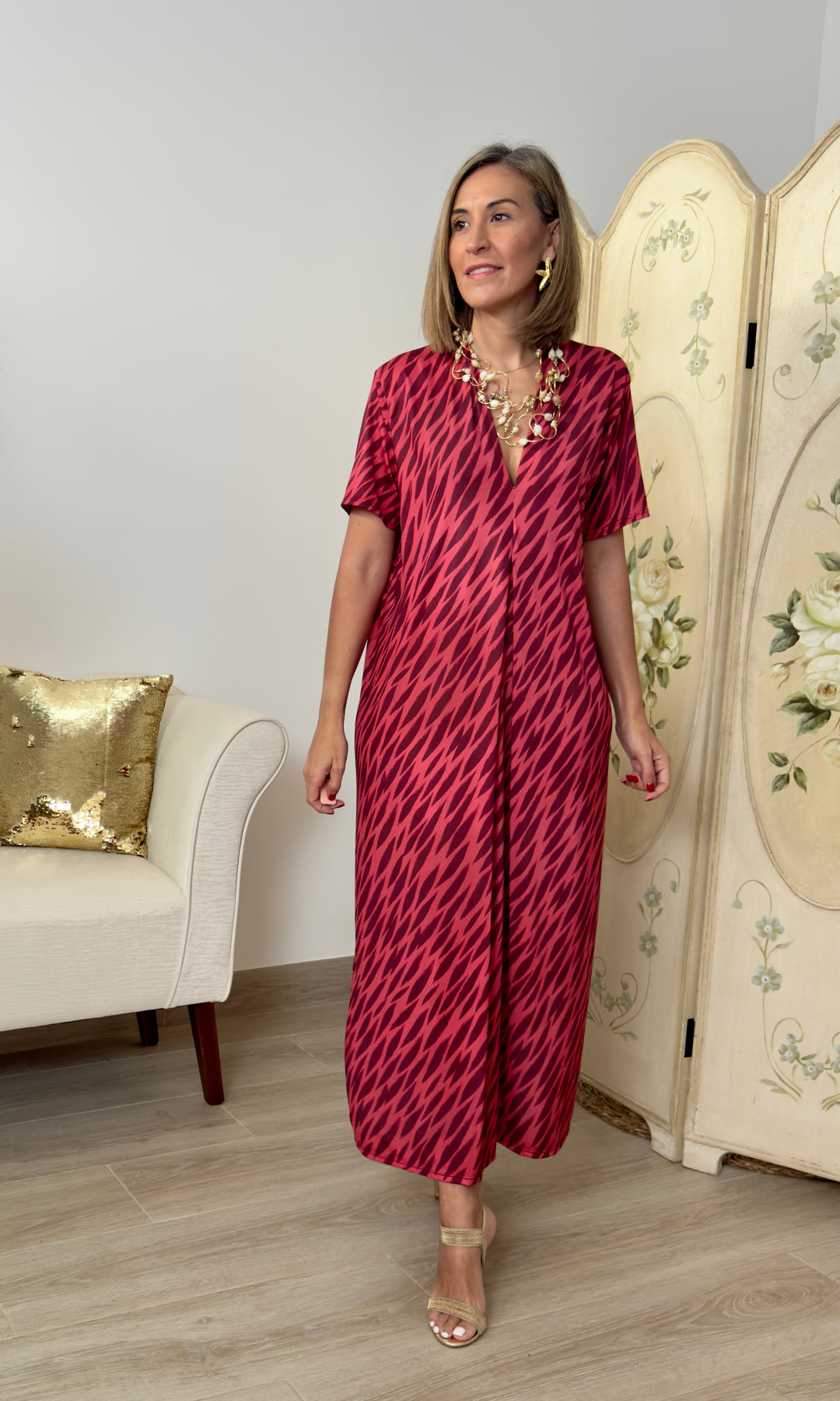 Vestido Cebra