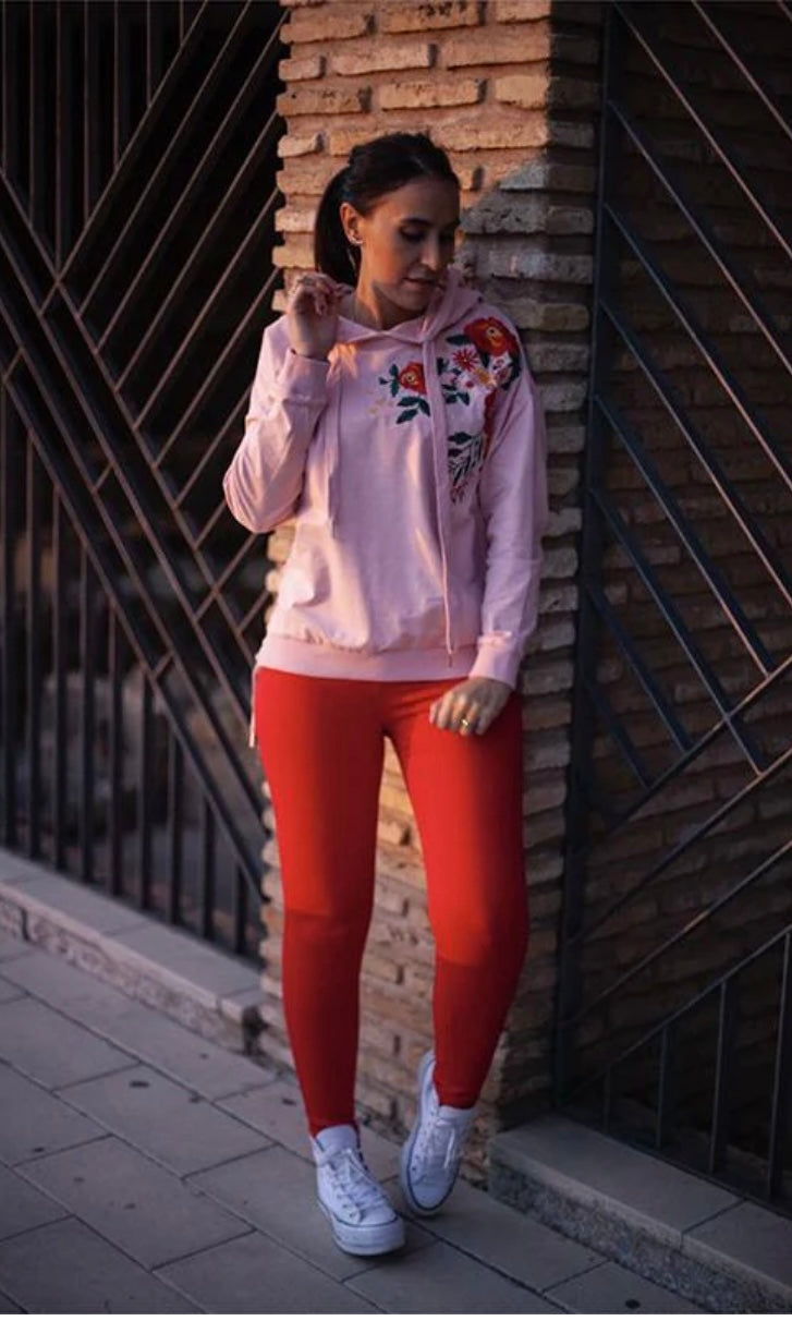 Jeans Basico Rojo
