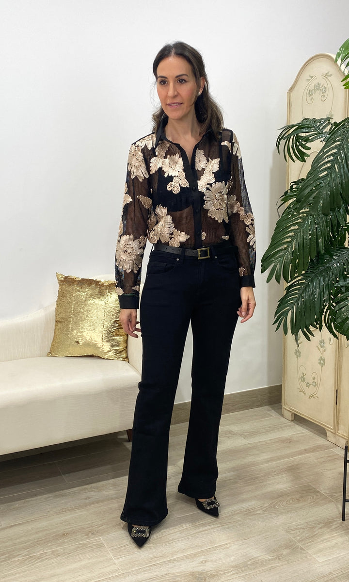 Vaquero Lauren Negro