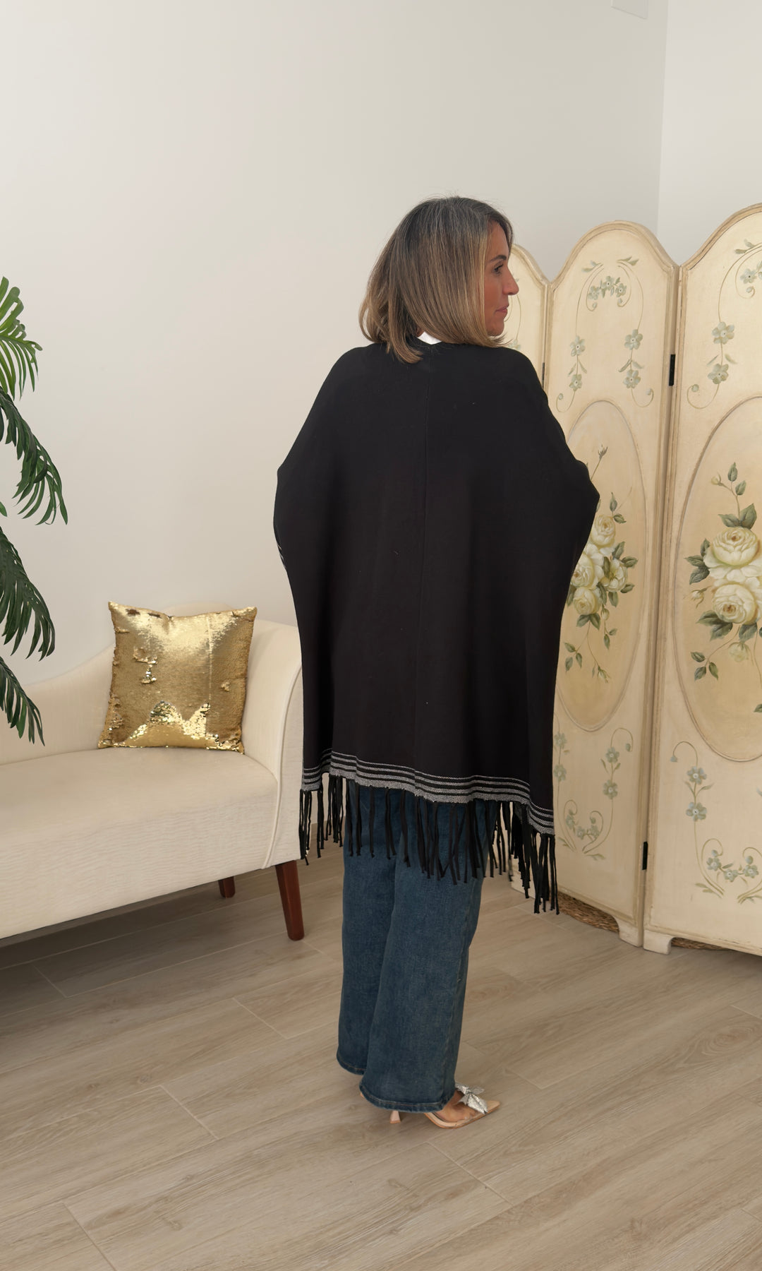 Poncho Flecos