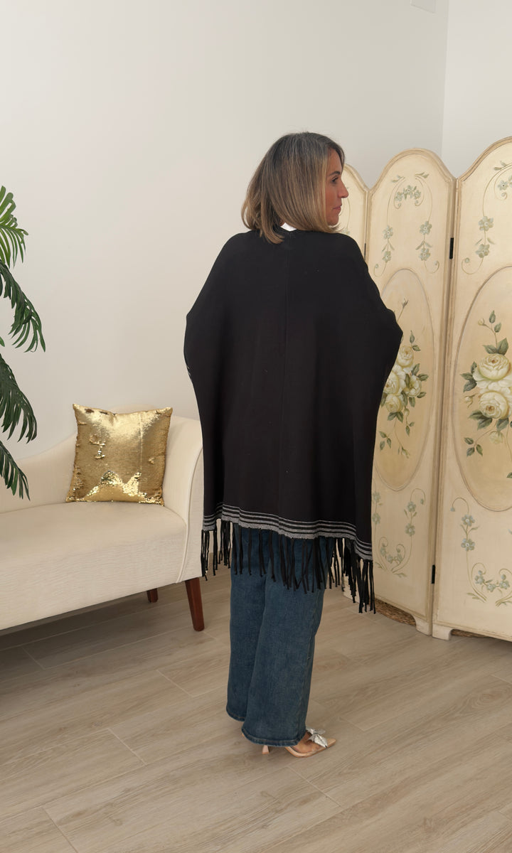 Poncho Flecos