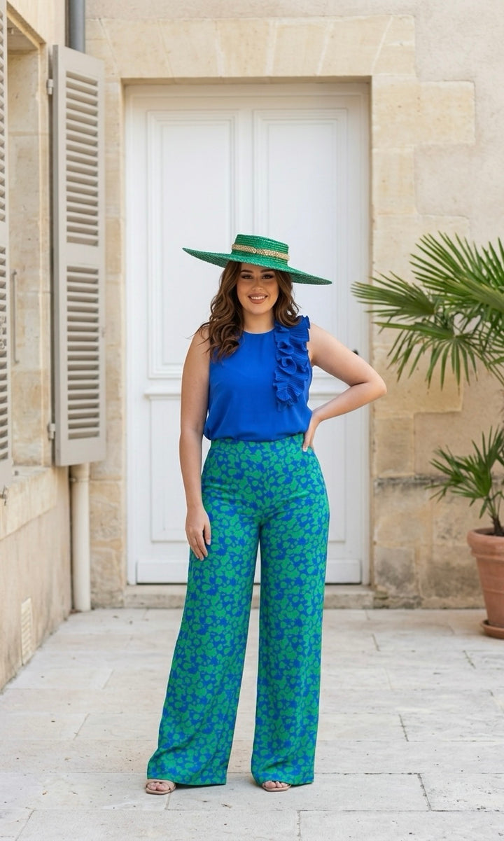 Conjunto Amaranta Azul