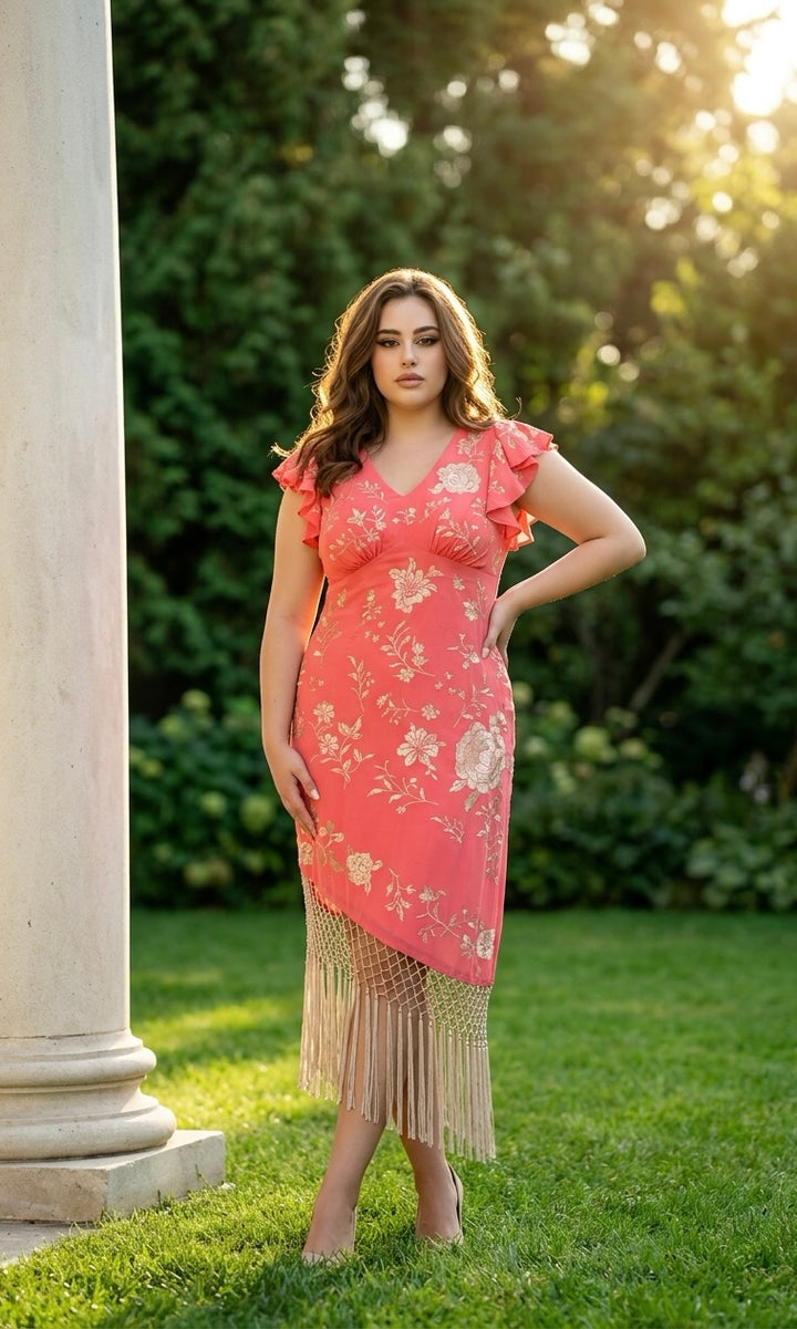 Vestido Jazmin Coral