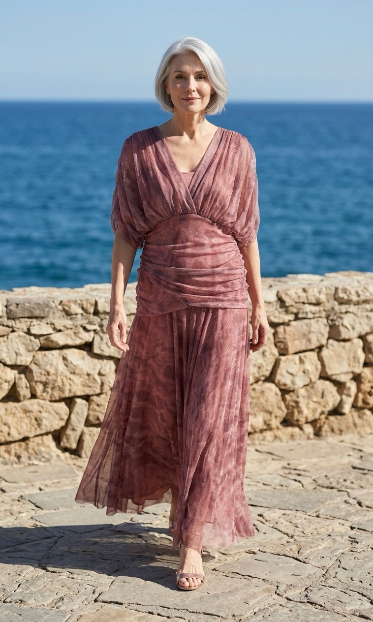 Vestido Fernanda Nude