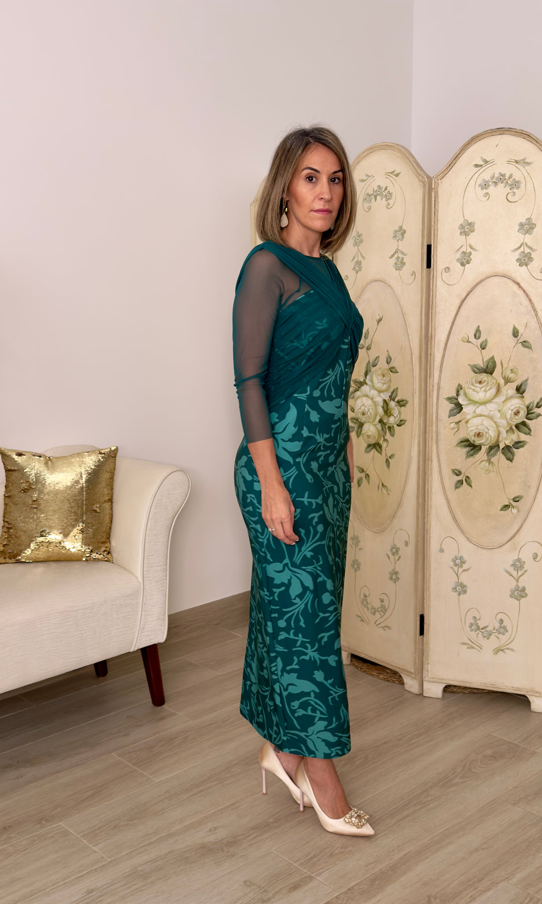 Vestido Roma Verde