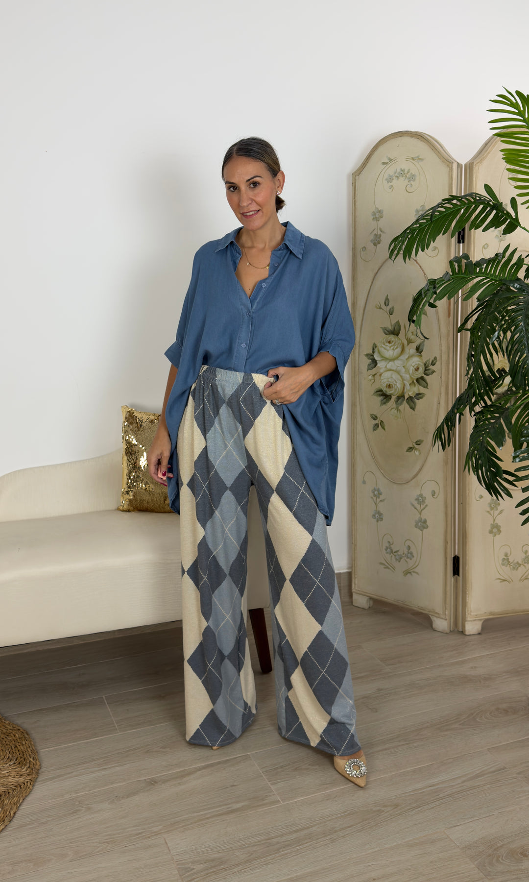 Pantalón Lurex