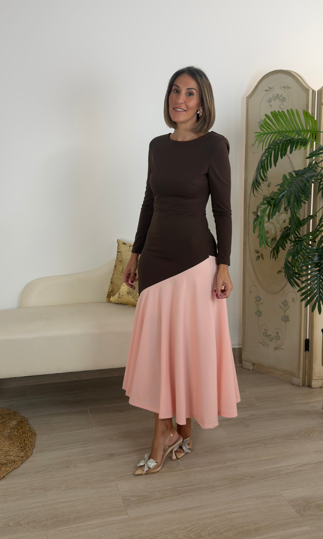Vestido Cristina Rosa