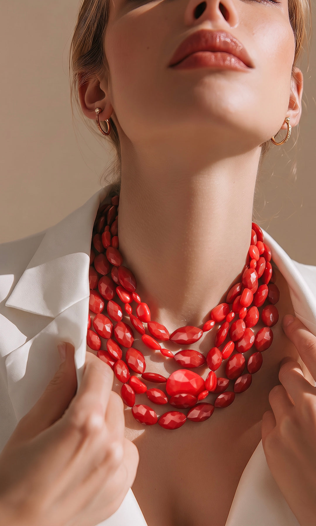 Collar Esencia Rojo