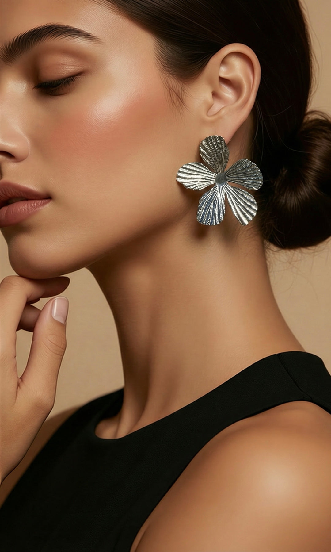 Pendientes Flor
