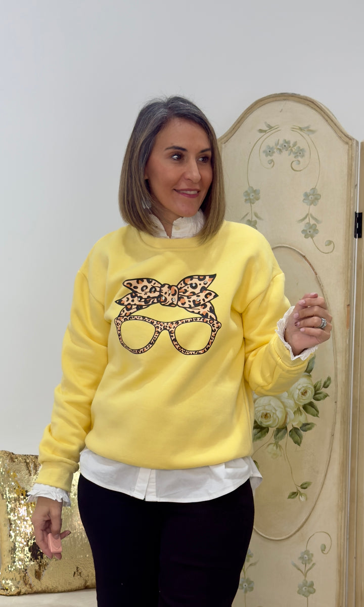 Sudadera Gafas